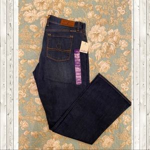 Women’s Lucky Curvy Bootcut Jeans, Size 14 NWT